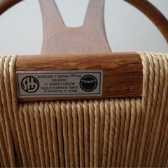 希少【ヴィンテージ 70年代 yチェア】オーク オイルフィニッシュの画像