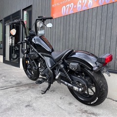 ★45万円 レブル250 セル1 実動車　カスタム！MC49 ホンダ　レブル　ETC付き！の画像