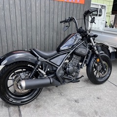 ★45万円 レブル250 セル1 実動車　カスタム！MC49 ホンダ　レブル　ETC付き！の画像