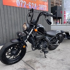 ★45万円 レブル250 セル1 実動車　カスタム！MC49 ホンダ　レブル　ETC付き！の画像