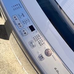 AQUA  洗濯機　6kg 2021年式の画像