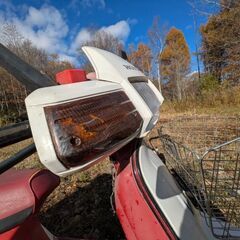 リードSS　書類無しカギあり　エンジン不動の画像