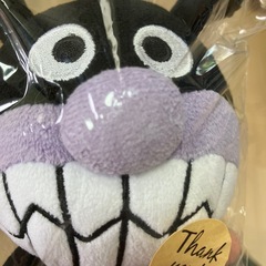 アンパン　バイキンマン　ぬいぐるみの画像