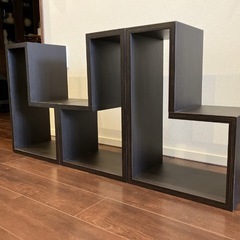 組合せラック 3点セット ブラウン 色々使えます　の画像