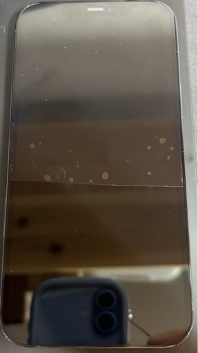 バッテリー画面新品 iPhone12promax パシフィックブルー 256GB