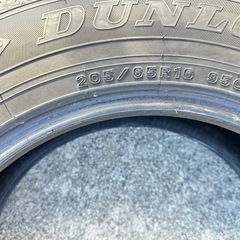 205/65R16 ダンロップ　ウィンターマックス　WM02 バリ山　４本の画像