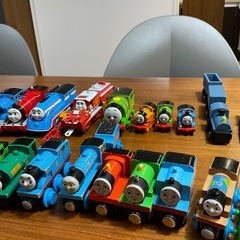 トーマス　プラレール　木製セットの画像
