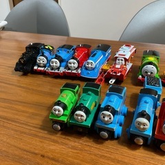 トーマス　プラレール　木製セットの画像