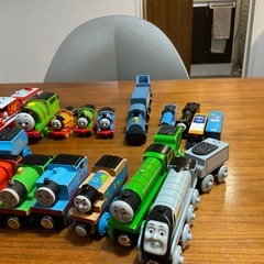 トーマス　プラレール　木製セットの画像