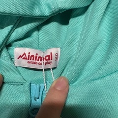 ミニマル(MINIMAL) 【吸水速乾】ハニカムメッシュパーカの画像