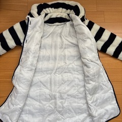 あったか ルームウエア ボーダー柄の画像