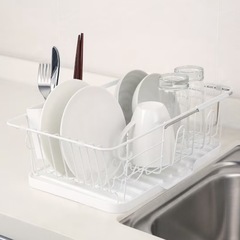 ニトリ　スライド水切りラックの画像