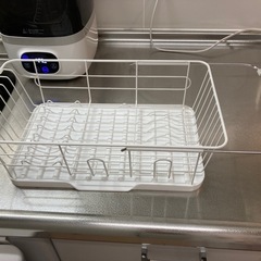 ニトリ　スライド水切りラックの画像