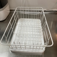 ニトリ　スライド水切りラックの画像