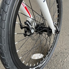 【極美品】YUMミニベロ21スピード アルミフレーム ディスクブレーキ 20インチの画像