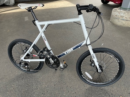 極美品】YUMミニベロ21スピード アルミフレーム ディスクブレーキ 20