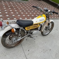 値下げ！YAMAHA TY50 354②　整備ベース車 書類/原付 2スト 旧車 絶版車トライアルGT MR 50 80　宮城発の画像