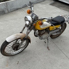 値下げ！YAMAHA TY50 354②　整備ベース車 書類/原付 2スト 旧車 絶版車トライアルGT MR 50 80　宮城発の画像