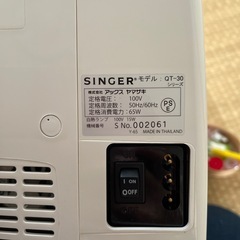 シンガーミシン　QT-30の画像