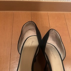 kate spade ヒール　黒　の画像