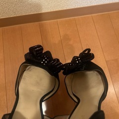 kate spade ヒール　黒　の画像