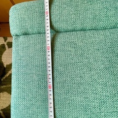 ニトリ オットマン ソファ グリーン
の画像
