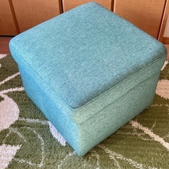 ニトリ オットマン ソファ グリーン
の画像