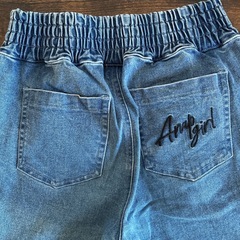 【M】ANAP GIRLデニムパンツの画像