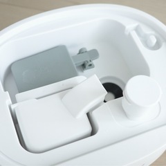 MAXZEN 置き型加湿器 ホワイト　ハイブリット式加湿器　卓上　コンパクトの画像