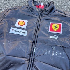 古着 PUMA プーマ 中綿ジャケット シェル フェラーリ usMの画像