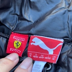 古着 PUMA プーマ 中綿ジャケット シェル フェラーリ usMの画像