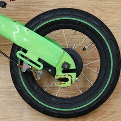 ペダルなし へんしんバイク 12.5インチ バランスバイク 緑 キッズ自転車 札幌市 清田区 平岡の画像