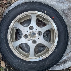 【未使用】23年製 スタッドレス 155/65 R13 73Q　ice GUARD6 iG60 の画像