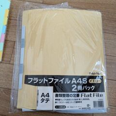 【お渡し決まりました】ファイル　インデックスシート　A4の画像