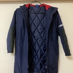 ベンチコート FC BARCELONA FCバルセロナ ネイビー 140cmの画像