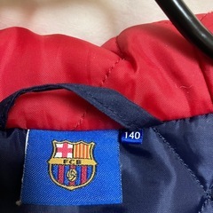 ベンチコート FC BARCELONA FCバルセロナ ネイビー 140cmの画像