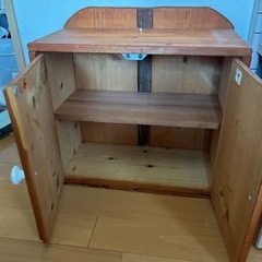 手作り 棚 ・おままごとキッチンの画像