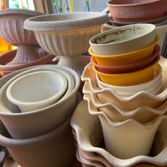 【取引中】
植木鉢　大量の画像