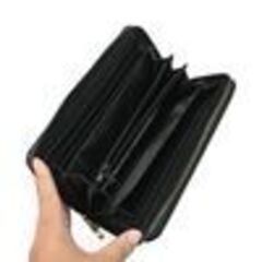   11月２０日まで限定商品　 財布 ウォレット 長財布 ラウンドファスナー 龍 刺繍 ワンポイント かっこいい コインケース の画像