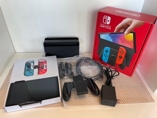 未使用品‼️【任天堂スウィッチ】【有機EL】【switch】【ゲーム機】【管理番号10311】町