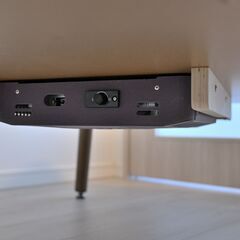 ニトリのこたつと椅子の画像