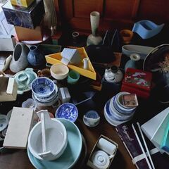 新品有名食器含む、新品や中古食器、花瓶　沢山ありますの画像