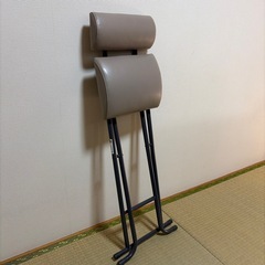 ニトリ 折りたたみハイチェア 折りたたみいすイスの画像