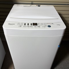 ハイセンス テレビ 冷蔵庫 洗濯機 動作品 3点セットの画像