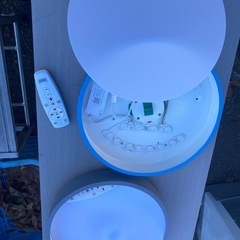 リモコン付き　シーリングライト　2個の画像