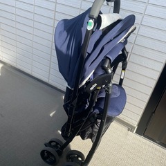 アップリカベビーカーカルーンエアー ネイビーの画像
