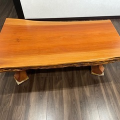 一枚板　テーブルの画像
