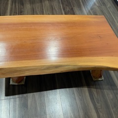 一枚板　テーブルの画像