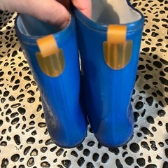 stample長靴　青17cmの画像
