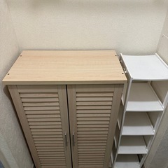 靴箱 ２つセット　の画像